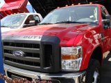 Red Ford F350 Super Duty in 2009