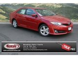 2013 Barcelona Red Metallic Toyota Camry SE #82160834