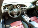 2010 Audi S5 3.0 TFSI quattro Cabriolet Magma Red Silk Nappa Leather Interior