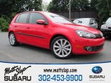 2012 Tornado Red Volkswagen Golf 4 Door TDI #82215744