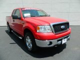 2006 Bright Red Ford F150 XLT SuperCab 4x4 #82215742