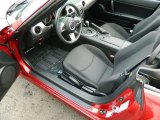 2010 Mazda MX-5 Miata Touring Roadster Black Interior
