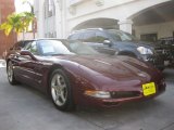 2003 50th Anniversary Red Chevrolet Corvette Convertible #82215513