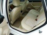 2013 Volkswagen Passat V6 SEL Rear Seat