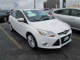 2012 Oxford White Ford Focus SEL 5-Door #82215391