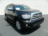 2012 Toyota Sequoia Limited Front 3/4 View