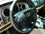 2012 Toyota Sequoia Limited Steering Wheel