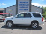 2013 White Diamond Tricoat Cadillac Escalade Luxury AWD #82216046