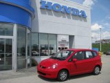 2008 Milano Red Honda Fit Hatchback #8191447