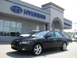 2006 Ebony Black Hyundai Sonata LX V6 #8191460