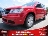 2013 Bright Red Dodge Journey American Value Package #82215575