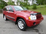 Inferno Red Crystal Pearl Jeep Grand Cherokee in 2005