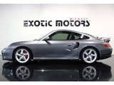 2002 Seal Grey Metallic Porsche 911 Turbo Coupe #82216005