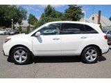 Aspen White Pearl Acura MDX in 2010