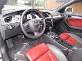 2010 Audi S4 3.0 quattro Sedan Black/Red Interior