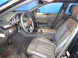 2012 Mercedes-Benz E 550 4Matic Sedan Black Interior