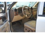 2004 Isuzu Ascender Luxury Cashmere Interior