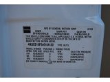 2004 Isuzu Ascender Luxury Info Tag