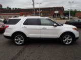 2012 White Platinum Tri-Coat Ford Explorer Limited 4WD #82215435