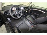 2013 Mini Cooper S Clubman Bond Street Package Bond Street Carbon Black/Champagne Lounge Leather Interior