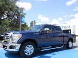 2013 Blue Jeans Metallic Ford F250 Super Duty XLT Crew Cab #82215424