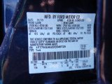 2013 F250 Super Duty Color Code for Blue Jeans Metallic - Color Code: N1