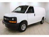 2013 Chevrolet Express 2500 Cargo Van Front 3/4 View