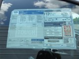 2013 Ford F150 FX2 SuperCab Window Sticker
