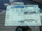 2013 Ford F150 Lariat SuperCrew Window Sticker