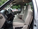 2008 Ford F350 Super Duty XL Regular Cab 4x4 Plow Truck Front Seat