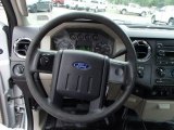 2008 Ford F350 Super Duty XL Regular Cab 4x4 Plow Truck Steering Wheel