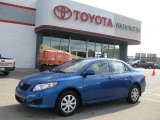 2009 Blue Streak Metallic Toyota Corolla LE #8191459