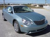 2009 Clearwater Blue Pearl Chrysler Sebring Limited Convertible #811993
