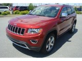 2014 Deep Cherry Red Crystal Pearl Jeep Grand Cherokee Limited 4x4 #82269747