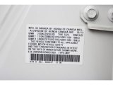 2010 MDX Color Code for Aspen White Pearl - Color Code: NH677P