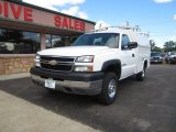 2007 Summit White Chevrolet Silverado 2500HD Classic Work Truck Regular Cab 4x4 #82269828