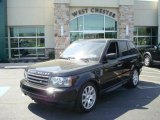 2008 Santorini Black Land Rover Range Rover Sport HSE #8196176