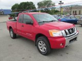 2010 Nissan Titan SE King Cab 4x4 Front 3/4 View