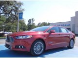 2013 Ruby Red Metallic Ford Fusion Hybrid Titanium #82269365