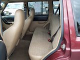 2000 Jeep Cherokee Sport 4x4 Rear Seat