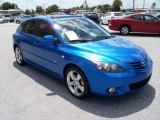 2006 Winning Blue Metallic Mazda MAZDA3 s Touring Hatchback #8195848
