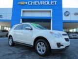 2013 White Diamond Tricoat Chevrolet Equinox LT #82269574