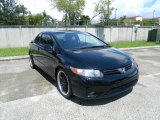 2007 Nighthawk Black Pearl Honda Civic LX Coupe #82325593