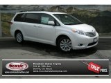 2013 Blizzard White Pearl Toyota Sienna Limited AWD #82325312