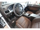 2013 Volkswagen Touareg TDI Executive 4XMotion Saddle Brown Interior