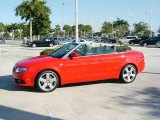 2008 Misano Red Pearl Audi A4 2.0T S-Line Cabriolet #779741