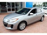 Liquid Silver Metallic Mazda MAZDA3 in 2013