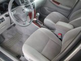 2007 Toyota Corolla LE Gray Interior