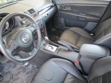 2008 Mazda MAZDA3 i Sport Sedan Black Interior