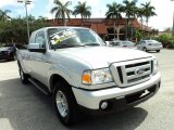 Silver Metallic Ford Ranger in 2010